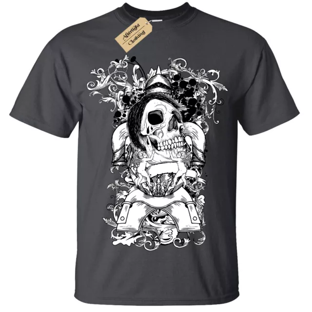 Kids Boys Girls Skull gothic emo T-Shirt