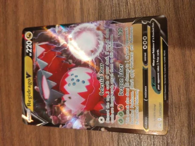 Pokémon TCG Regidrago V SWSH Black Star Promos SWSH281 Holo Promo