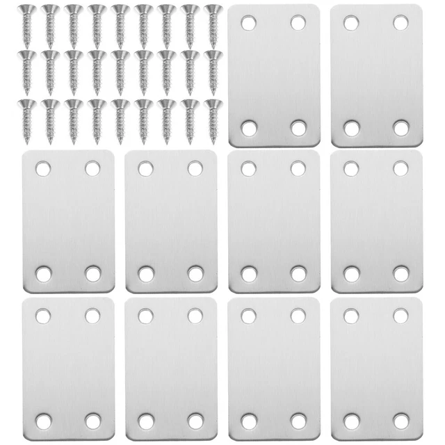 Piastra Angolare STANDERS In Acciaio Zincato Bronzo L 150 X H 20 X Sp 4 - Foto 2