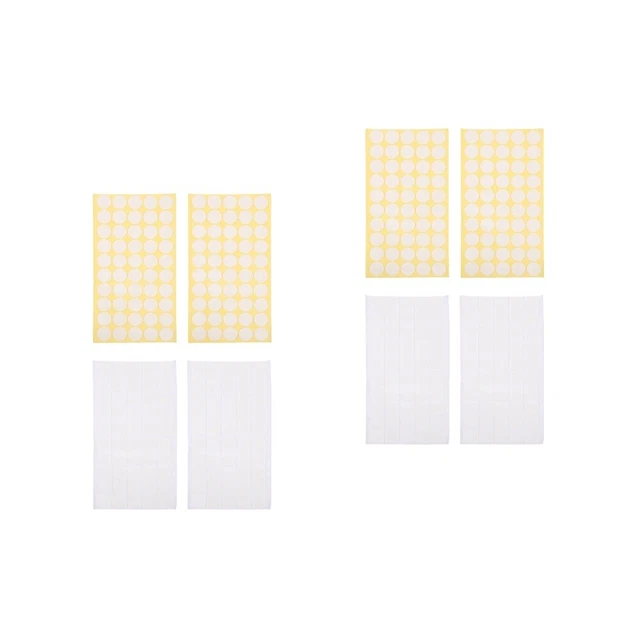 400 ud. Pegamento de montaje en pared Traaceless Tape Double Side Sticky Pads