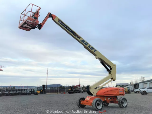 2014 JLG E600J Electric 60' Telescopic Boom Lift Aerial Manlift Platform