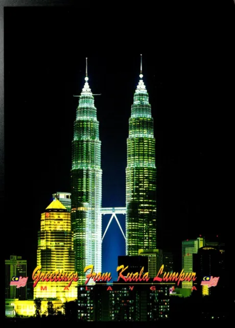 Greetings From Kuala Lumpur Malaysia Postcard