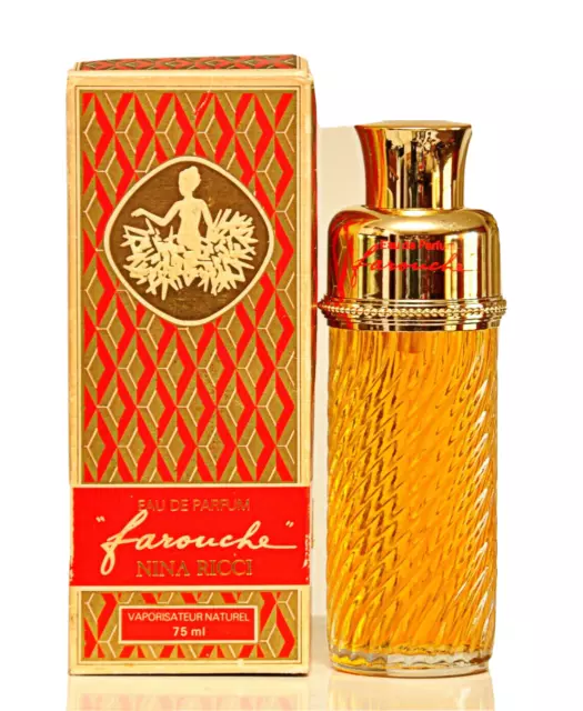 Nina Ricci Farouche Eau de Parfum Spray 75 ML / 2.5 OZ Vintage Rare