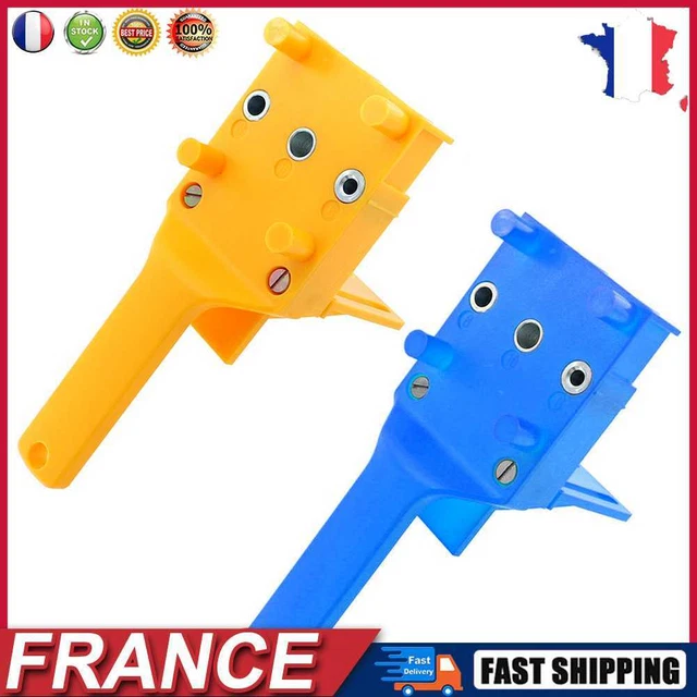 Woodworking Oblique Hole Locator Drill Bits Pocket Hole Jig DIY Carpentry Tools