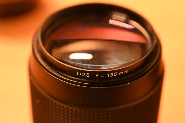 Rolleinar MC 135mm 1:2,8 Tele Objektiv lens QBM mount für Rollei SL 35