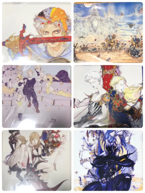 Final Fantasy II, IV, V, Vi, VIII, XI, XIII  Clear file folder Asort, Bland new