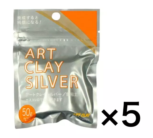 ART CLAY SILVER 50g 5-teiliges Set für Künstler