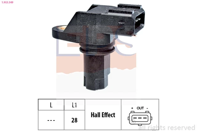 EPS Kurbelwellensensor Impulsgeber Made in Italy - OE Equivalent 1.953.349 A07