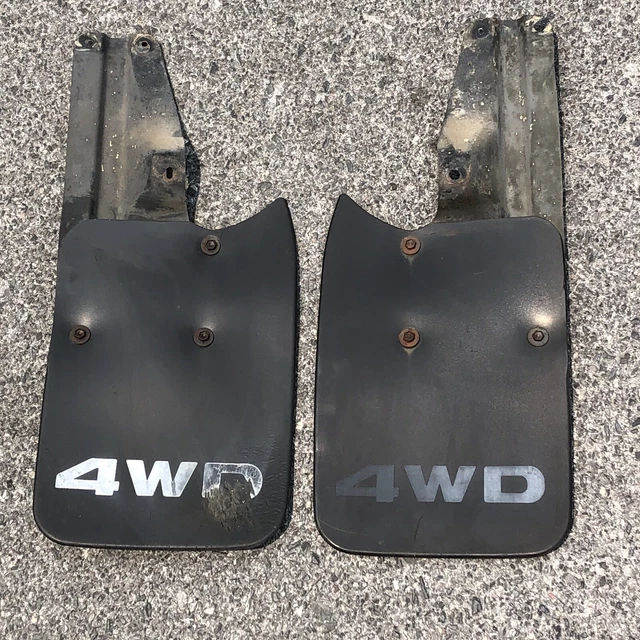 95-04 TOYOTA TACOMA REAR MUD FLAPS SPLASH GUARDS SHIELDS LEFT RIGHT SET 4WD 4x4 95-04 TOYOTA TACOMA REAR MUD FLAPS SPLASH GUARDS SHIELDS LEFT RIGHT SET 4WD 4x4