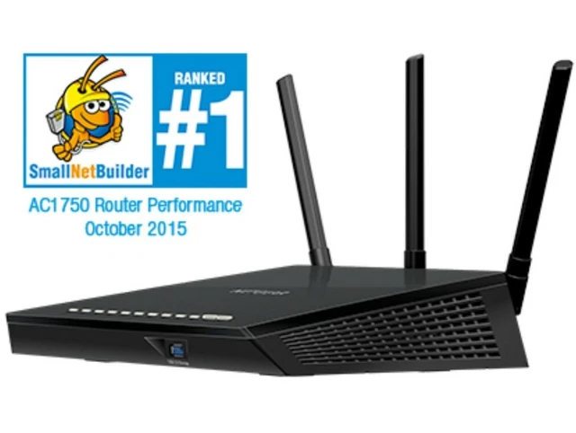 Netgear Nighthawk AC1750 v2.0 WLAN Router 802.11ac Dualband Gigabit R6400