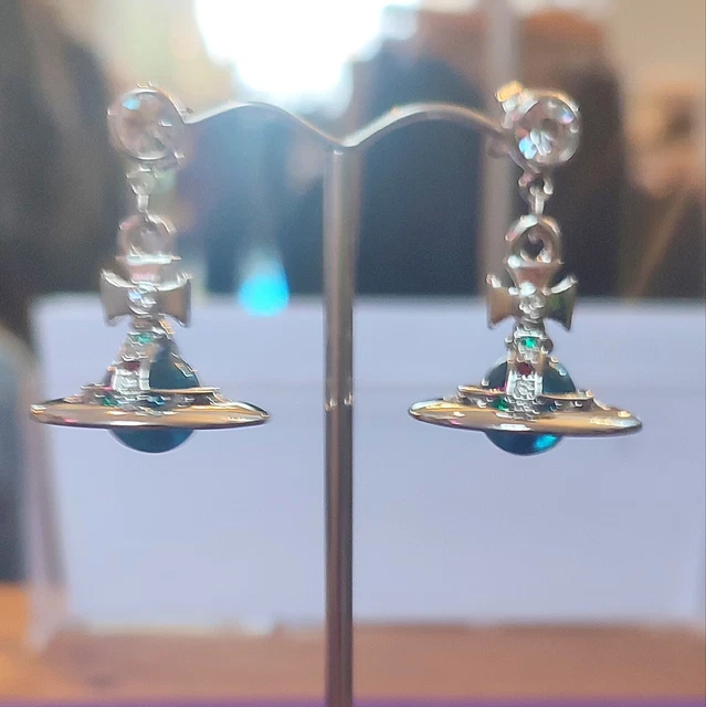 Vivienne westwood 3d orb earrings deals