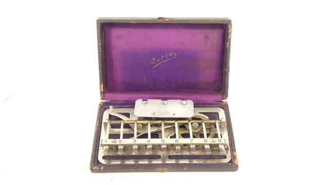 Calculadora sumadora  CERTA AÑO 1908 Adding Machine a Calculer Rechenmaschine
