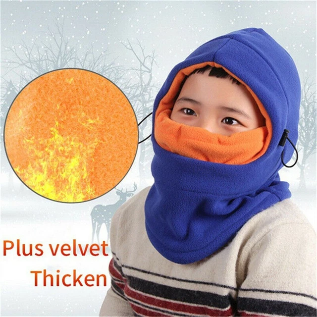Maschera da sci termale berretto con cappuccio berretto bambini faccia intera berretto con cappuccio antitempesta