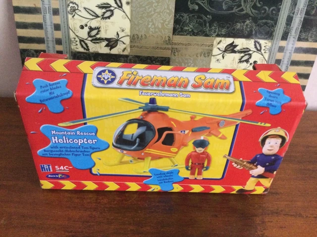 Simba 109251077 Fireman Sam Helicopter Wallaby With Figure
