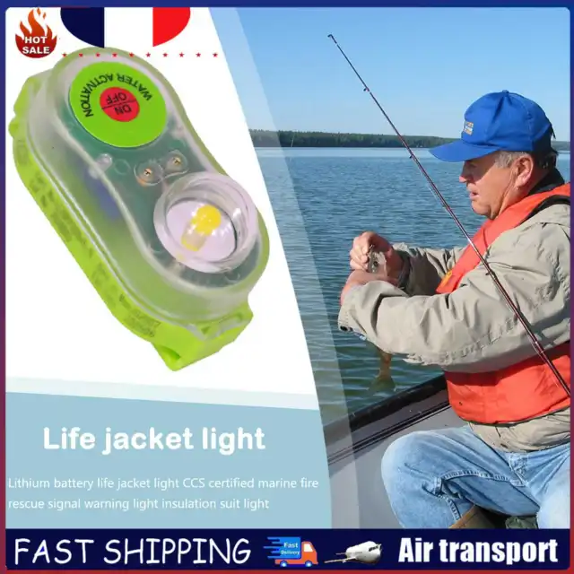LED Position Indicator Self-Lighting Life Saving Conspicuous Life Jacket Light