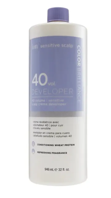 New Ion Sensitive Scalp 40 Vol. Creme Developer, Ionic Buffers Condition 32  OZ.