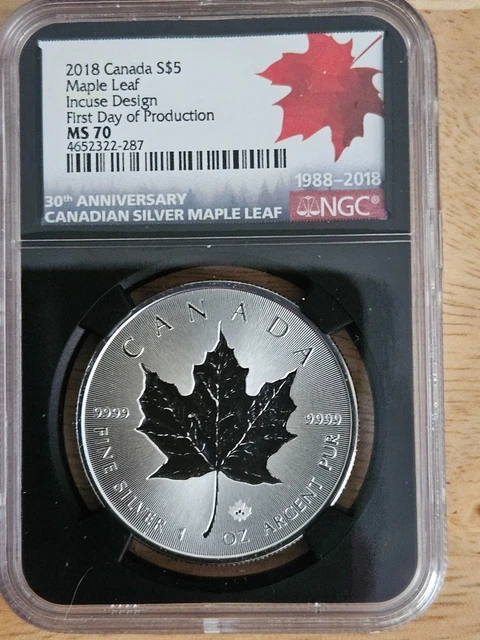 コレクション NGC MS69 2018  Maple Leaf $5 s-l400.jpg