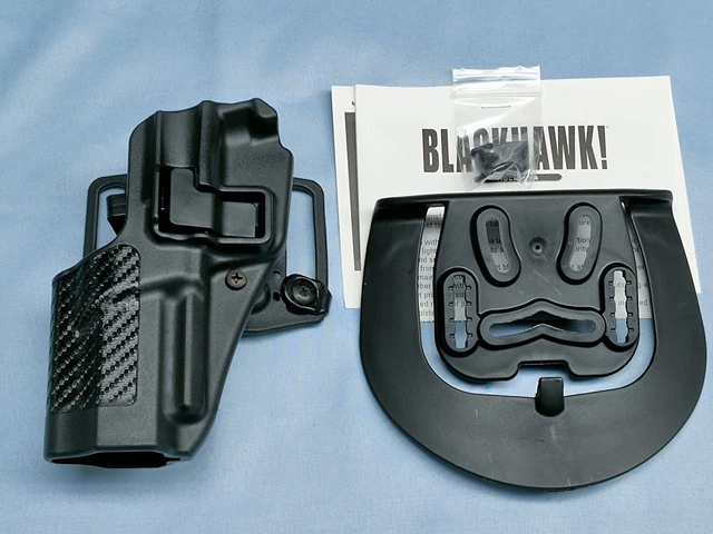 BlackHawk CQC Serpa Holster – Left Handed, Matte Black For S&W M&P 9mm / .40