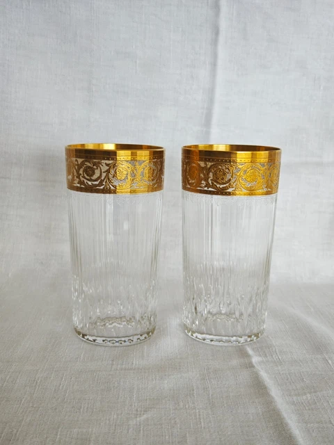 Baccarat 11 verres orangeade mille nuit en cristal de Baccarat - Verres Baccarat 11 verres orangeade mille nuit en cristal de Baccarat - Verres