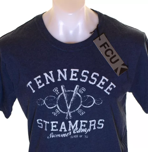 NEW AUTHENTIC MEN'S French Connection Crew Neck T Shirt Tennessee Navy ...