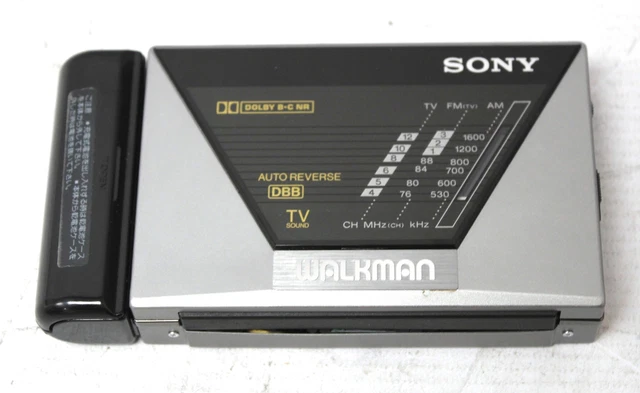 希少 SONY WALKMAN ソニーウォークマン WM‐F550C 1988年 【公式