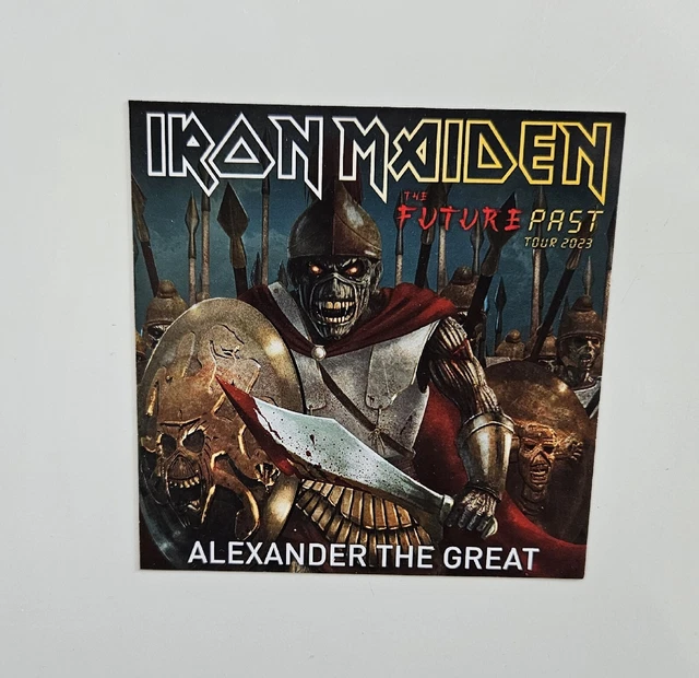 IRON MAIDEN FUTURE Past 2023 Alexander The Great Fridge £3.90