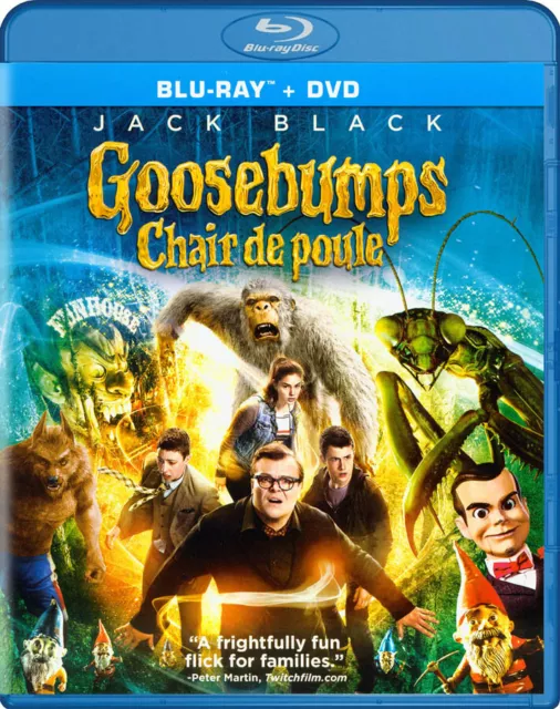 Goosebumps (Blu-Ray + DVD Combinaison Pack ) ( Blu-Ray Neuf Bleu