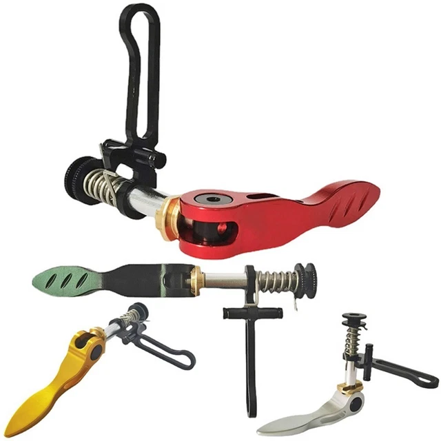 Schnellspann-Sattelstützenklemme Für Brompton & 3sixty - Aluminium In Gold Für 31,8mm Sattelstützen