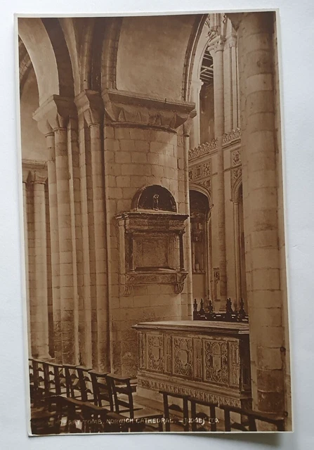 Unposted Judges Ltd Postcard - Hobart Tomb, Norwich Cathedral #B