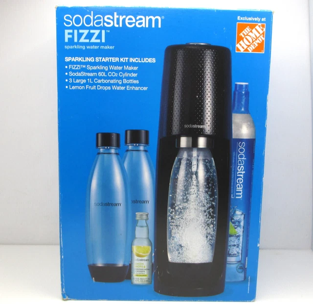 SODASTREAM SODA STREAM Starter Kit Sparkling Water Maker 3 Bottles