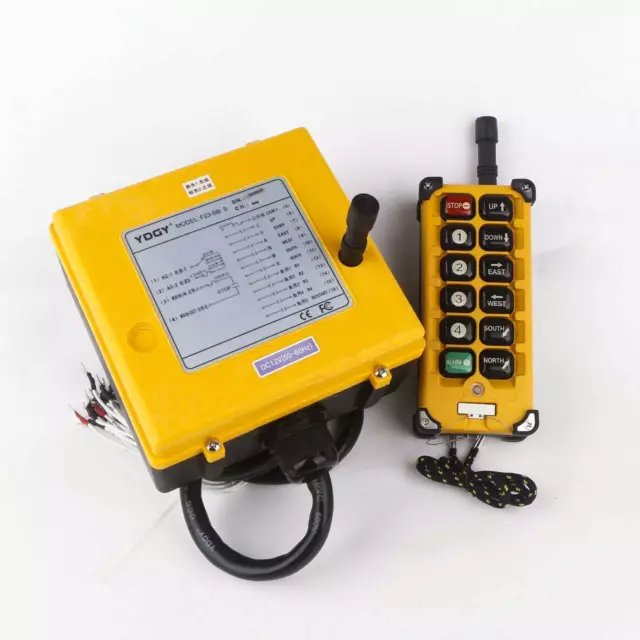 DC12V F23-BB 1 Emitter +1 Receiver Hoist Crane Radio Wireless Remote Control