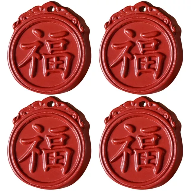 4 PCS Accessories Chinese Zodiac Rabbit Charm Necklace Pendants