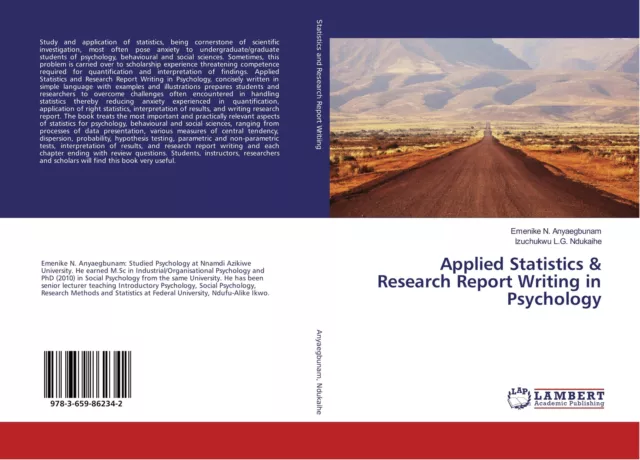 Applied Statistics & Research Report Writing in Psychology Anyaegbunam (u. a.)