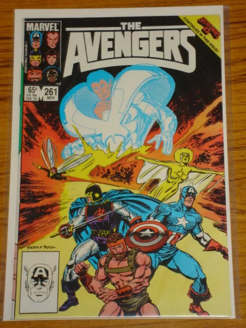 Avengers #261 Vol1 Marvel Nm (9.4)  Secret Wars November 1985