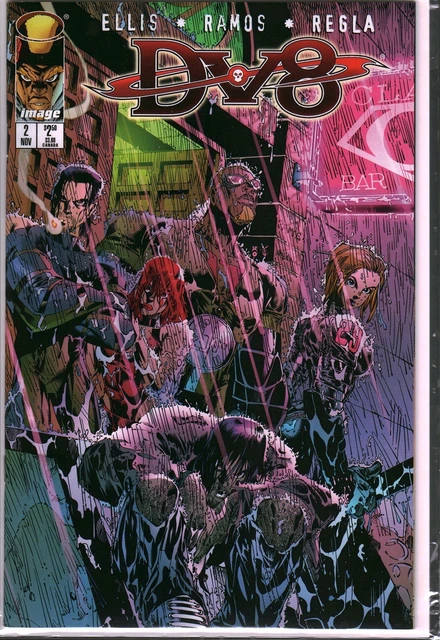 VTG Image Comics DV8 Comic Book Issue #2 High Grade (1996)