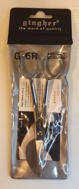Gingher applique scissors G-6R