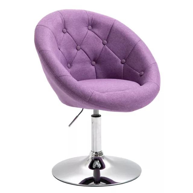 SVITA HAVANNA Sessel Lounge Clubsessel Barhocker Drehsessel Retro Stoff Violett