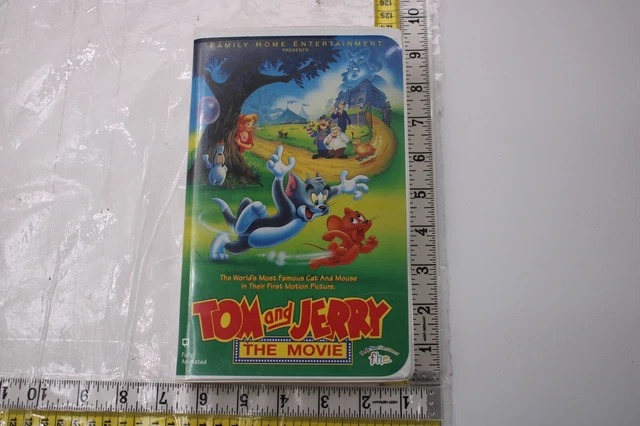 TOM AND JERRY - The Movie (VHS, 1999, Clam Shell) R2D2 EUR 6,20
