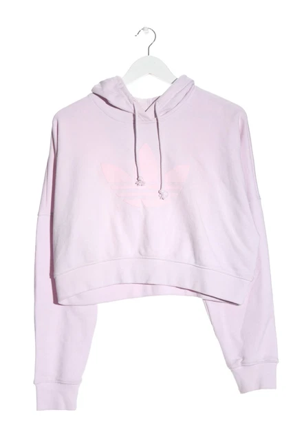 Felpa con cappuccio Adidas donna taglia DE 36 rosa casual look