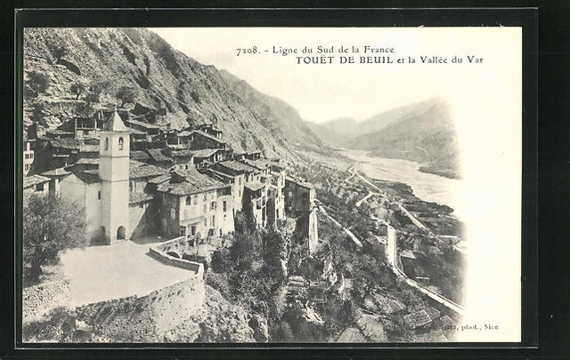 CPA Touet-de-Beuil, Vallée du Var