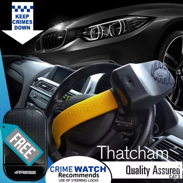 Steering Wheel Security Lock For BMW Stoplock Pro Elite Premium Car 4x4. Mat ✅