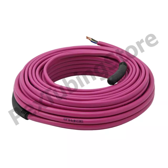 34-44 sqft Electric Floor Heating Cable, 131 ft length, 120V, 720W