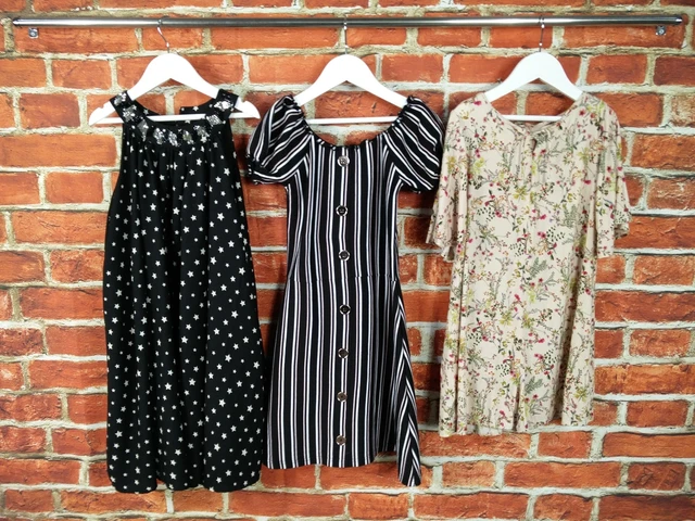 Girls Bundle Age 9-10 Year Zara M&S Firetrap Dress Set Short Sleeve Floral 140Cm