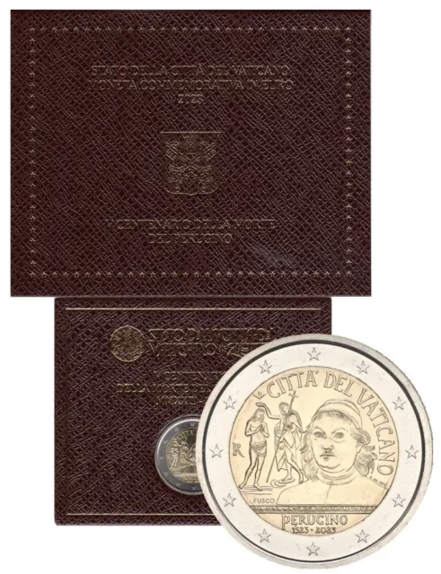 Coffret BU 2 euros commémorative Vatican 2023 Le Péruguin
