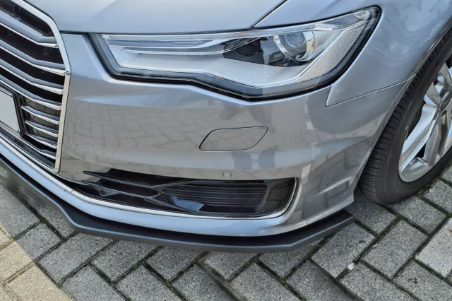 Sonderaktion Spoilerschwert Frontspoiler Lippe ABS für Audi A6 C7 4G Facel. ABE