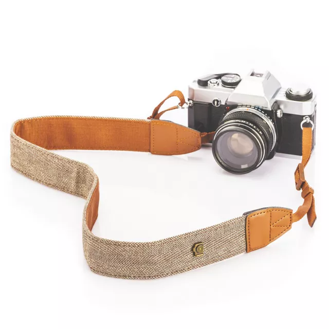 Cotton Camera Shoulder Neck Adjustable Sling Strap Belt for Nikon Canon Sony