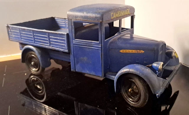Camion Jouet Ancien Renault CIJ 5 Tonnes - Tôle - Fabrication Française