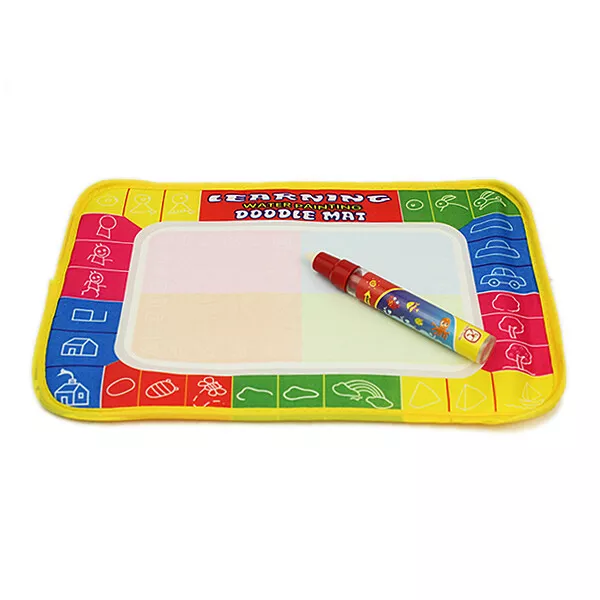 Aqua Water Doodle Small Mat Pad Travel Painting Colouring Pens Small Large - GDS