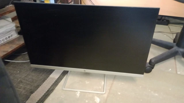 HP M27fw 27 Zoll Full HD IPS LED Monitor - Silber/Weiß
