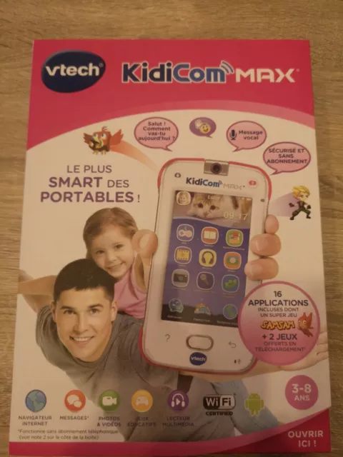 Téléphone portable pour enfant Vtech KidiCom MAX 3.0 (via 50